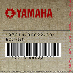 97013-06022-00 Original OEM YAMAHA
