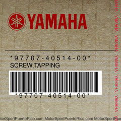 97707-40514-00 Original OEM YAMAHA