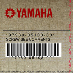 97980-05108-00 Original OEM YAMAHA