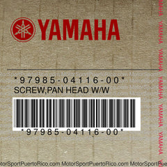 97985-04116-00 Original OEM YAMAHA
