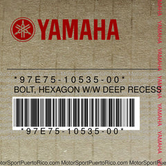 97E75-10535-00 Original OEM YAMAHA