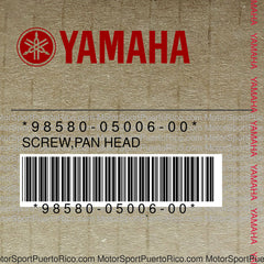 98580-05006-00 Original OEM YAMAHA