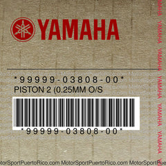 99999-03808-00 Original OEM YAMAHA