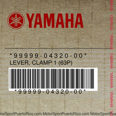 99999-04320-00 Original OEM YAMAHA