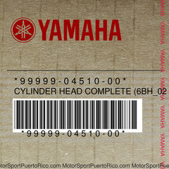 99999-04510-00 Original OEM YAMAHA
