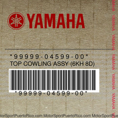 99999-04599-00 Original OEM YAMAHA