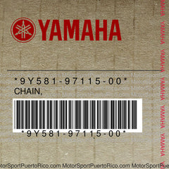 9Y581-97115-00 Original OEM YAMAHA