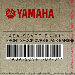 ABA-SCVRF-BK-01 Original OEM YAMAHA