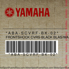 ABA-SCVRF-BK-02 Original OEM YAMAHA