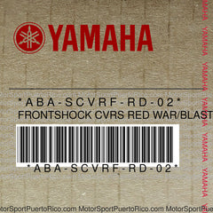 ABA-SCVRF-RD-02 Original OEM YAMAHA