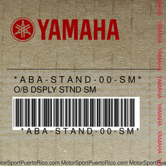 ABA-STAND-00-SM Original OEM YAMAHA