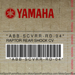 ABB-SCVRR-RD-04 Original OEM YAMAHA