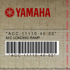 ACC-11110-40-02 Original OEM YAMAHA