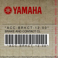 ACC-BRKCT-12-00 Original OEM YAMAHA