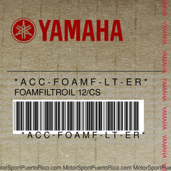 ACC-FOAMF-LT-ER Original OEM YAMAHA