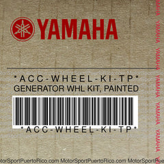 ACC-WHEEL-KI-TP Original OEM YAMAHA