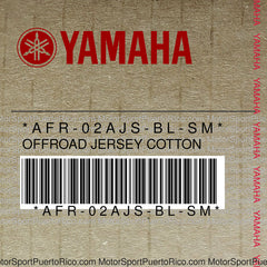 AFR-02AJS-BL-SM Original OEM YAMAHA
