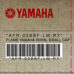 AFR-03BBF-LM-RY Original OEM YAMAHA