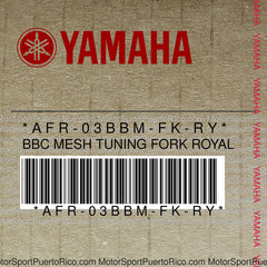 AFR-03BBM-FK-RY Original OEM YAMAHA