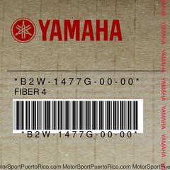 B2W-1477G-00-00 Original OEM YAMAHA