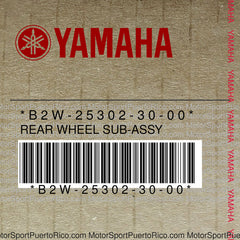B2W-25302-30-00 Original OEM YAMAHA