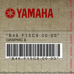 B46-F15C9-00-00 Original OEM YAMAHA