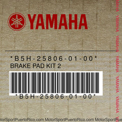 B5H-25806-01-00 Original OEM YAMAHA