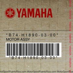B74-H1890-03-00 Original OEM YAMAHA