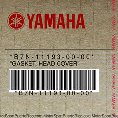 B7N-11193-00-00 Original OEM YAMAHA
