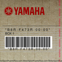 B8R-F473R-00-00 Original OEM YAMAHA