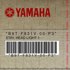 B9T-F831V-00-P3 Original OEM YAMAHA