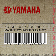 BBJ-F5870-20-00 Original OEM YAMAHA
