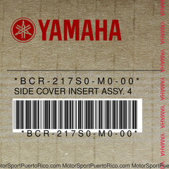 BCR-217S0-M0-00 Original OEM YAMAHA