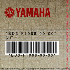 BD3-F1968-00-00 Original OEM YAMAHA