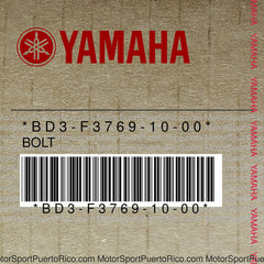 BD3-F3769-10-00 Original OEM YAMAHA