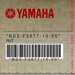 BD3-F3877-10-00 Original OEM YAMAHA