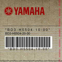 BD3-H5504-10-00 Original OEM YAMAHA