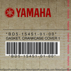 BD5-15451-01-00 Original OEM YAMAHA