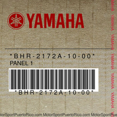 BHR-2172A-10-00 Original OEM YAMAHA