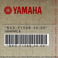 BKD-F158B-00-00 Original OEM YAMAHA