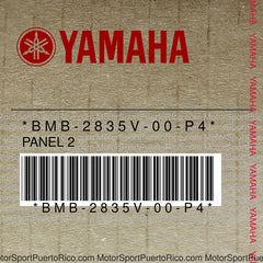 BMB-2835V-00-P4 Original OEM YAMAHA