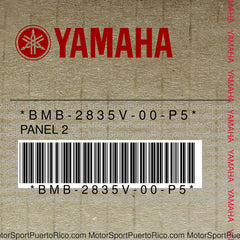 BMB-2835V-00-P5 Original OEM YAMAHA