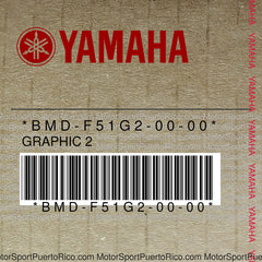 BMD-F51G2-00-00 Original OEM YAMAHA