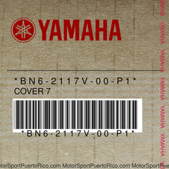 BN6-2117V-00-P1 Original OEM YAMAHA