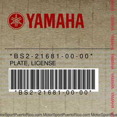 BS2-21681-00-00 Original OEM YAMAHA