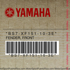 BS7-XF151-10-3E Original OEM YAMAHA