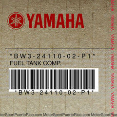 BW3-24110-02-P1 Original OEM YAMAHA