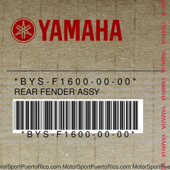 BYS-F1600-00-00 Original OEM YAMAHA