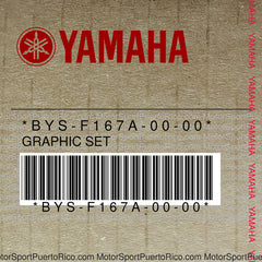 BYS-F167A-00-00 Original OEM YAMAHA