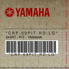 CRP-09PIT-RD-LG Original OEM YAMAHA